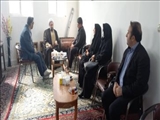دیدار مدیر بهزیستی شهرستان ری با امام جمعه خاورشهر