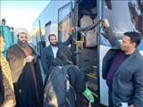 آئین بدرقه کاروان راهیان نور دانش آموزی بخش فشافویه