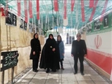 آیین غبارروبی و عطر افشانی مزار مطهر شهدای انقلاب اسلامی با حضور جمعی از کتابداران شهرستان ری