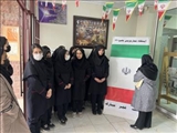 بازدید دانش آموزان دبیرستان دخترانه حدیث کسا از کتابخانه صاحب بن عباد شهرستان ری