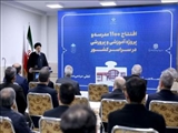 افتتاح مدرسه ۲۲ کلاسه و خیرساز گل نراقی توسط رئیس جمهور در بخش فشافویه