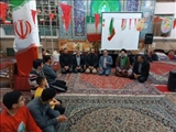 دیدار بخشدار فشافویه با معتکفین مسجد علی بن ابیطالب (ع) شهر حسن آباد