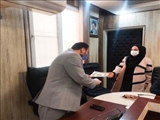 تقدیر از پرسنل برتر در مسابقات ورزشی بخشداری مرکزی