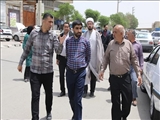 بازدید سرپرست بخشداری کهریزک از روستاهای فاقد دهیاری در سطح بخش