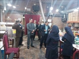 بازدید از کارگاه های تولیدی مرکز کوروس بهزیستی شهرستان ری
