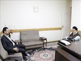 ملاقات سرپرست فرمانداری ویژه شهرستان ری با امام جمعه شهرری