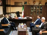 سرپرست فرمانداری ویژه ری با جعفر شربیانی دیدار کرد