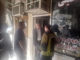آتش سوزی در کارگاه تولیدی پوشاک پاساژ نگین باقرشهر