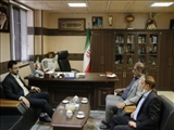 ملاقات سرپرست فرمانداری ویژه ری با مدیرکل مخابرات منطقه ۳ تهران