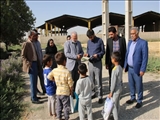  بازدید سرپرست بخشداری کهریزک از روستای قیصرآباد