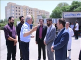 بازدید سرپرست بخشداری کهریزک از آسایشگاه خیریه کهریزک در روز عید قربان