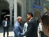 حضور وزیر کشور در آستان مقدس حضرت عبدالعظیم الحسنی علیه السلام همزمان با روز عید سعید غدیر