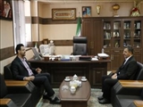 دیدار سرپرست فرمانداری ویژه ری با شهردار جدید منطقه ۲۰