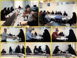 نشست صمیمی رئیس اداره فرهنگ و ارشاد اسلامی شهرستان ری با همکاران 