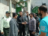 بازدید میدانی سرپرست فرمانداری ویژه ری از وضعیت محل حادثه انفجار ساختمان در شهرری