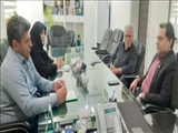 دیداv مدیر بهزیستی شهرستان ری با مدیر آسایشگاه خیریه کهریزک 