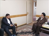 دیدار فرماندار ویژه شهرستان ری با امام جمعه شهرری