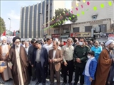 راهپیمایی مردم انقلابی شهرستان ری در حمایت از مردم مظلوم غزه و عملیات طوفان الاقصی