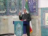 تجمع مردم شهرری در دفاع از فلسطین/ طنین مرگ بر اسرائیل در آستان حضرت عبدالعظیم الحسنی «ع»