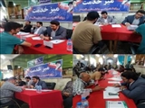 برگزاری مراسم میز خدمت و دیدار عمومی مسئولین در بخش قلعه نو باحضور شهروندان