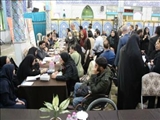 برپایی میز ارتباط مردمی توسط بهزیستی شهرستان ری همزمان با سراسر استان تهران