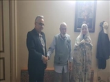 دیدار رییس اداره کتابخانه های عمومی شهرستان ری از خانواده معظم شهید احمد قاسمی