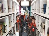 بازدید نوگلان مرکز پیش دبستانی رنگین کمان امین آباد از کتابخانه سیار یار مهربان 9 شهرستان ری