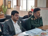 برگزاری نشست هماهنگی مسائل تیپ مکانیزه رمضان سپاه پاسداران مستقر در بخش فشافوی