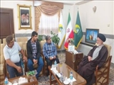  دیدار نمایندگان معلولین ری با تولیت آستان مقدس حضرت عبدالعظیم الحسنی (ع)