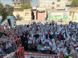 نشست قصه گویی در دبستان شهدای فیروزآباد روستای فیروزآباد برگزار شد