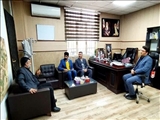 دیدار بخشدار قلعه نو با مدیر برق شهرستان‌ ری
