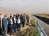 حضور میدانی فرماندار ویژه شهرستان ری در محل حادثه کانال انتقال آب ری ورامین