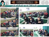 مراسم زیارت عاشورا و سوگواری شهادت حضرت فاطمه زهرا (س) در شهرداری حسن آباد