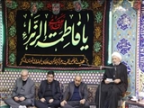 برپایی مجلس عزاداری هیأت کارکنان فرمانداری شهرستان ری همزمان با فرارسیدن شهادت حضرت فاطمه «س»