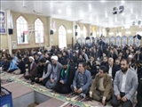 فرماندار ویژه شهرستان ری میهمان مردم انقلابی فشافویه در نماز عبادی سیاسی جمعه