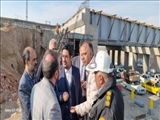 بازدید فرماندار ویژه شهرستان ری از روند اجرایی پروژه بهسازی و تکمیل محور کمربندی دوم تهران