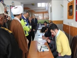 حضور مردم ولایتمدار بخش خاوران شهرستان ری در شعب اخذ رأی