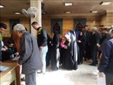 حضور مردم ولایتمدار روستاهای بخش مرکزی شهرستان ری در شعب اخذ رأی