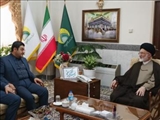 دیدار فرماندار ویژه شهرستان ری با تولیت آستان مطهر حضرت عبدالعظیم الحسنی «ع»