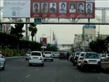 معابر عمومی شهرستان‌های استان تهران به تمثال شهیدان مزین شد