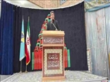 سخنرانی قبل از خطبه و میز خدمت بهزیستی شهرری در نماز جمعه