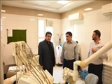 بازدید فرماندار ویژه شهرستان ری از مرکز سلامت شبانه روزی روستای صالح آباد در بخش مرکزی ری