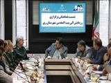 نشست هماهنگی رزمایش الی بیت المقدس بسیجیان استان تهران در شهرستان ری برگزار شد