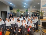 نشست قصه‌گویی کتاب حضرت محمد(ص) (تولد)، ویژه دانش‌آموزان در کتابخانه شیخ کلینی شهرستان ری