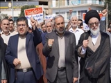 برگزاری راهپیمایی نمازگزاران و مردم قبله تهران در محکومیت حملات رژیم صهیونسیتی به جنوب لبنان
