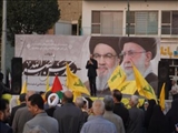اجتماع مردم و مسئولین شهرستان ری باعنوان «آغاز راه نصرالله» در قبله تهران برگزار شد
