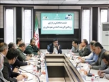 نشست هماهنگی رزمایش الی بیت المقدس بسیجیان استان تهران در شهرستان ری برگزار شد