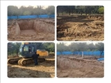 آغاز عملیات گودبرداری مخازن اضطراری کیانشهر