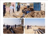 بازدید مهندس نامداری از پروژه مخزن شهید تهرانی و انتقال خطوط از کانال پساب