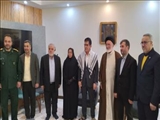 حضور نماینده رهبر معظم انقلاب در منازل تعدادی از جانبازان سرافراز شهرستان ری